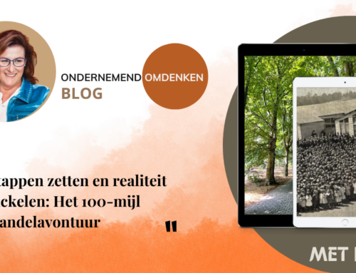 Vlucht 14-18: Stappen zetten en realiteit tackelen